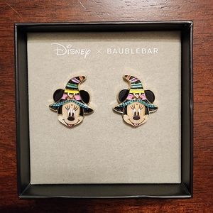 Disney x Baublebar Minnie Mouse Halloween Witch Earrings